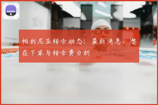 帕利尼亚转会动态：最新消息、潜在下家与转会费分析